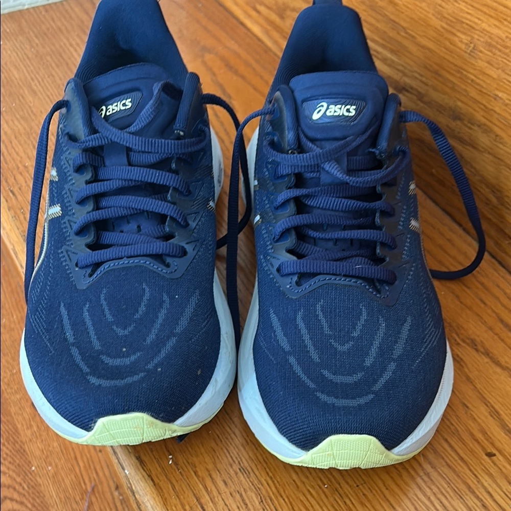 Asics Midnight Blue Athletic Sneakers